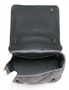 Sac BRUNELLO CUCINELLI gris bandoulière