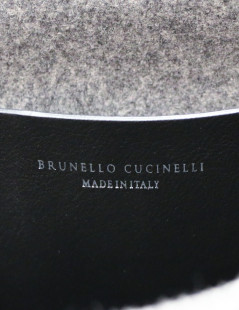 Sac BRUNELLO CUCINELLI gris bandoulière