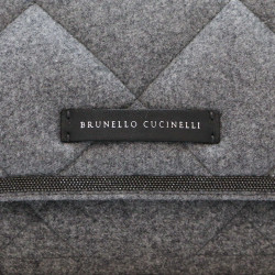 Sac BRUNELLO CUCCINELLI gris bandoulière