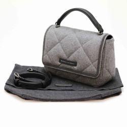 Sac BRUNELLO CUCCINELLI gris bandoulière