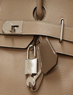 HERMES HAC 50 dove grey