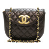 Sac vintage demi lundi gros CC CHANEL