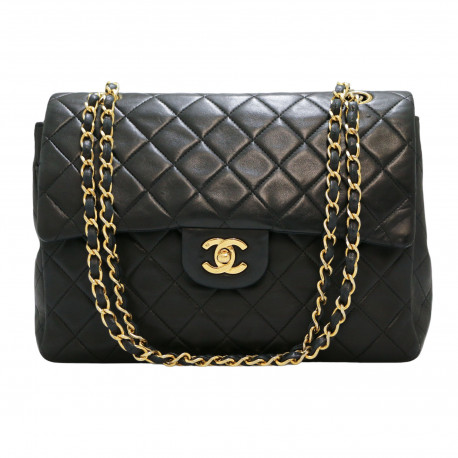 Sac vintage CHANEL noir