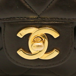 Sac Camera noir vintage CHANEL