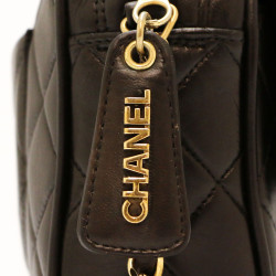 Sac Camera noir vintage CHANEL