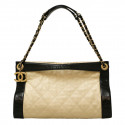 Sac CHANEL beige cuir d'agneau