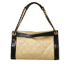 Sac CHANEL cuir d'agneau beige