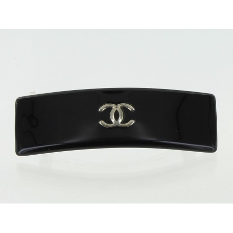 Barrette à cheveux CHANEL noire