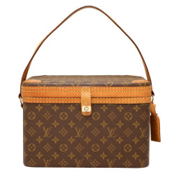 Beauty case LOUIS VUITTON toile Monogram Vintage