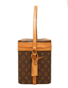 Beauty case LOUIS VUITTON toile Monogram Vintage