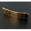 Barrette à cheveux CHANEL dorée