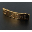 Barrette à cheveux CHANEL dorée