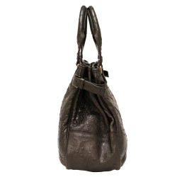 Sac YVES SAINT LAURENT autruche Vintage