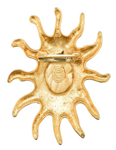 Broche EDOUARD RAMBAUT doré