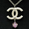 Collier CHANEL strass CCCollier CHANEL strass CC