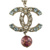 Collier CHANEL strass CCCollier CHANEL strass CC