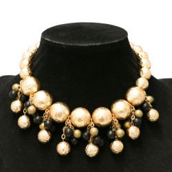 Parure GIVENCHY collier clips d'oreille