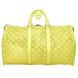 Keepall 50 LOUIS VUITTON SEET.J.F jaune fluo