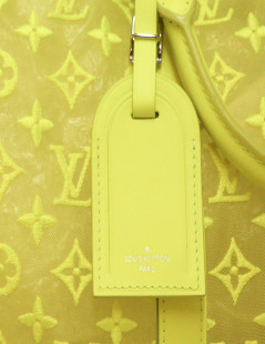 Keepall 50 for men, 2019 LOUIS VUITTON SEET.J.F neon yellow