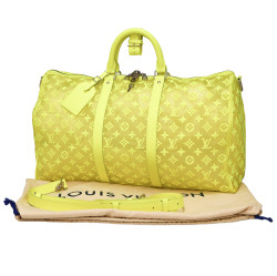 Keepall 50 LOUIS VUITTON SEET.J.F jaune fluo