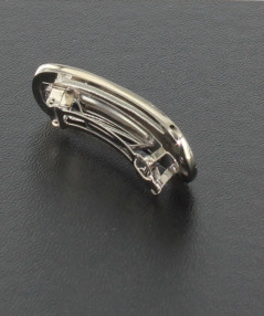 Barrette à cheveux CHANEL  métal palladié