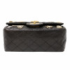 Sac 2.55 CHANEL cuir noir charms