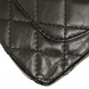 Sac 2.55 CHANEL cuir noir charms