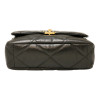 Sac Chanel 19 cuir d'agneau noir