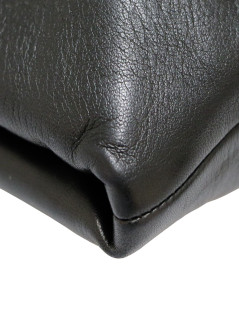 Pochette du soir CHANEL cuir d'agneau noir