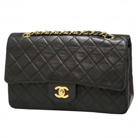 Sac Classique Chanel medium cuir d'agneau