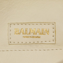 Pochette BALMAIN beige 