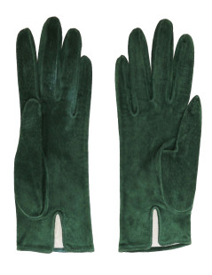 CHRISTIAN LACROIX vintage green gloves size 7.5FR