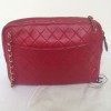 Sac rouge CHANEL vintage