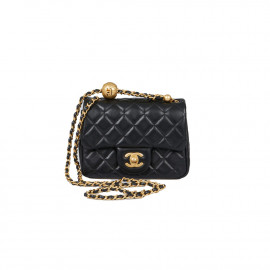 Sac rabat CHANEL noir