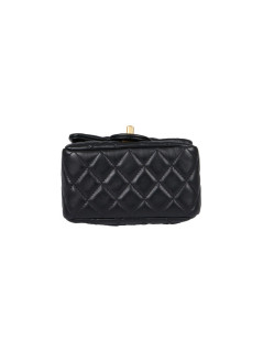 Sac rabat CHANEL noir