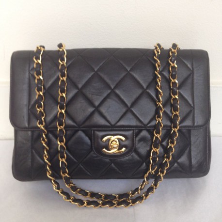 Sac CHANEL cuir marron