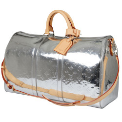 Keepall 50 BA LV M.miroir silver