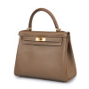 Kelly II 25 HERMES Swift Etoupe