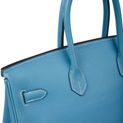 Birkin 35 bleu Jeans HERMES togo