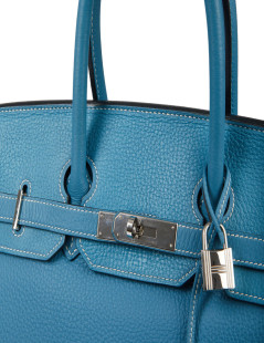 Birkin 35 bleu Jeans HERMES togo