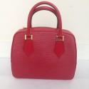 LOUIS VUITTON red epi leather JASMIN bag