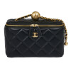 Petit Vanity CHANEL cuir noir