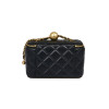 Petit Vanity CHANEL cuir noir