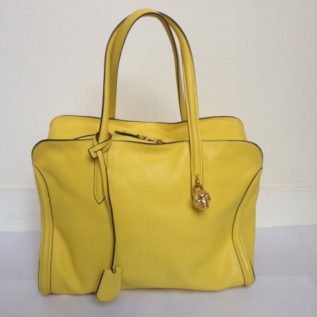 Cabas jaune ALEXANDER MCQUEEN