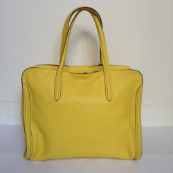 Cabas jaune ALEXANDER MCQUEEN