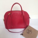 Leather red epsom HERMES bolide