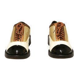 Mocassins T 36 CHANEL tricolore