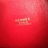 Bolide cuir epsom rouge HERMÈS