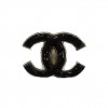 Broche CHANEL violet foncé