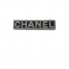 Barrette CHANEL argent strass